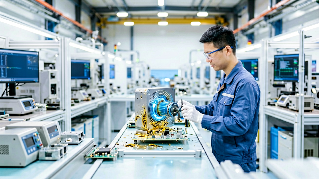 AI视觉技术如何应用于工业产品缺陷检测生产线