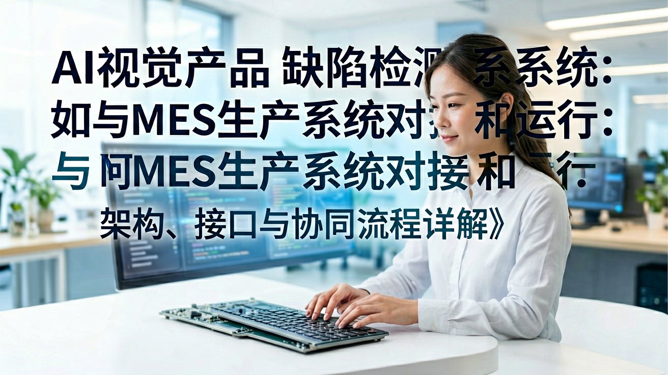 AI视觉产品缺陷检测系统如何与MES生产系统对接和运行：架构、接口与协同流程详解