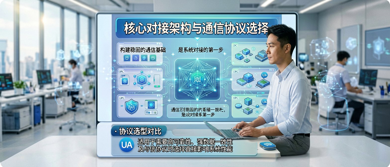 核心对接架构与通信协议选择